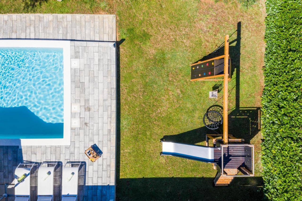 Villa Olea With Heated Pool And Jacuzzi Sukosan Exterior photo
