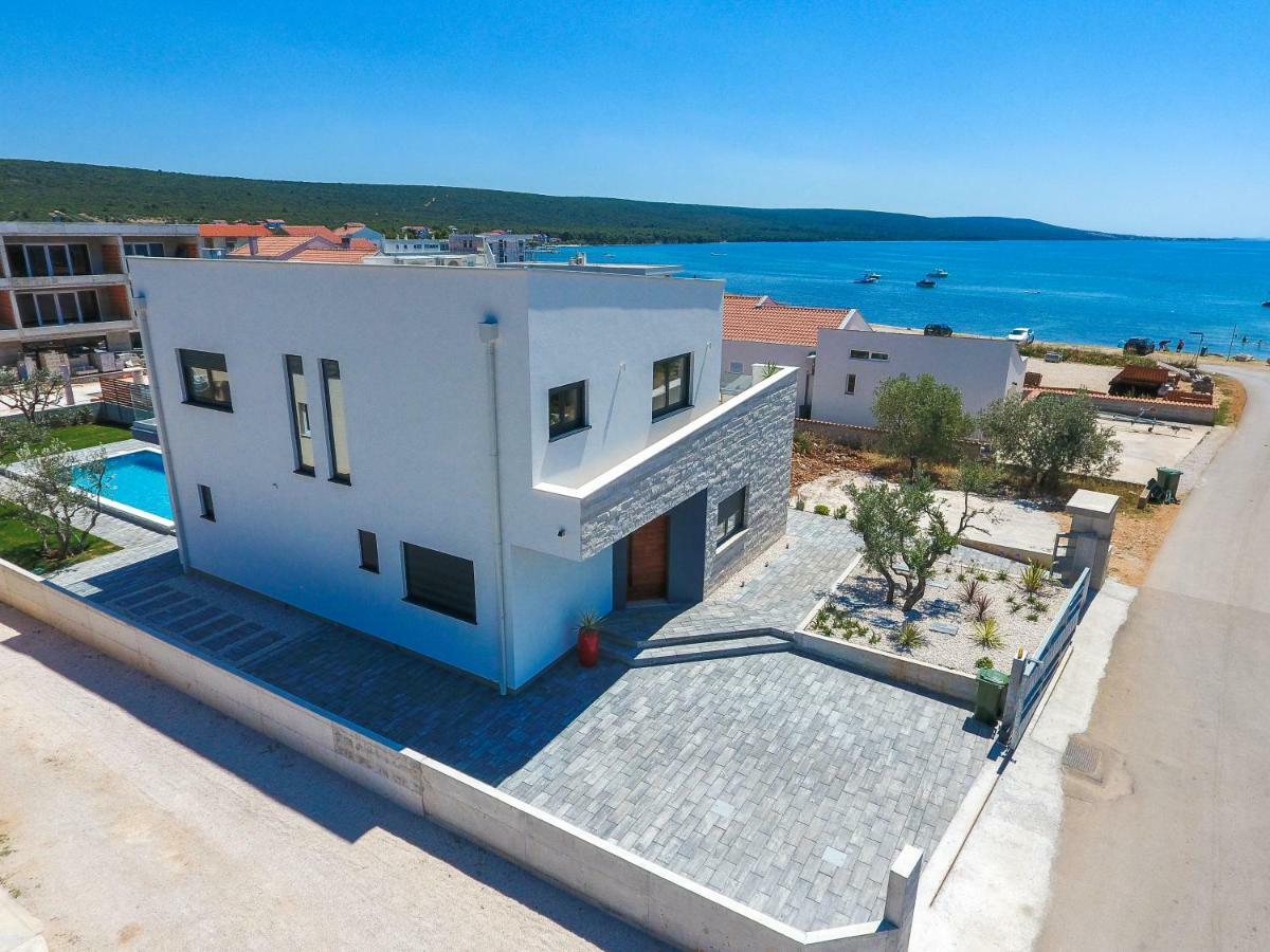 Villa Olea With Heated Pool And Jacuzzi Sukosan Exterior photo